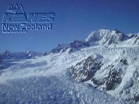 The top of the Fox Glacier